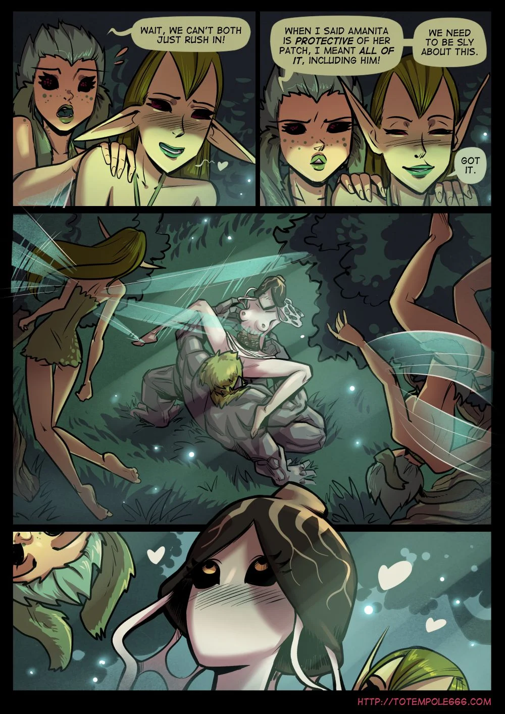 The Cummoner [Totempole] 23 . The Cummoner - Chapter 23 - Rocktrolled Fungirls [Totempole] – page 9