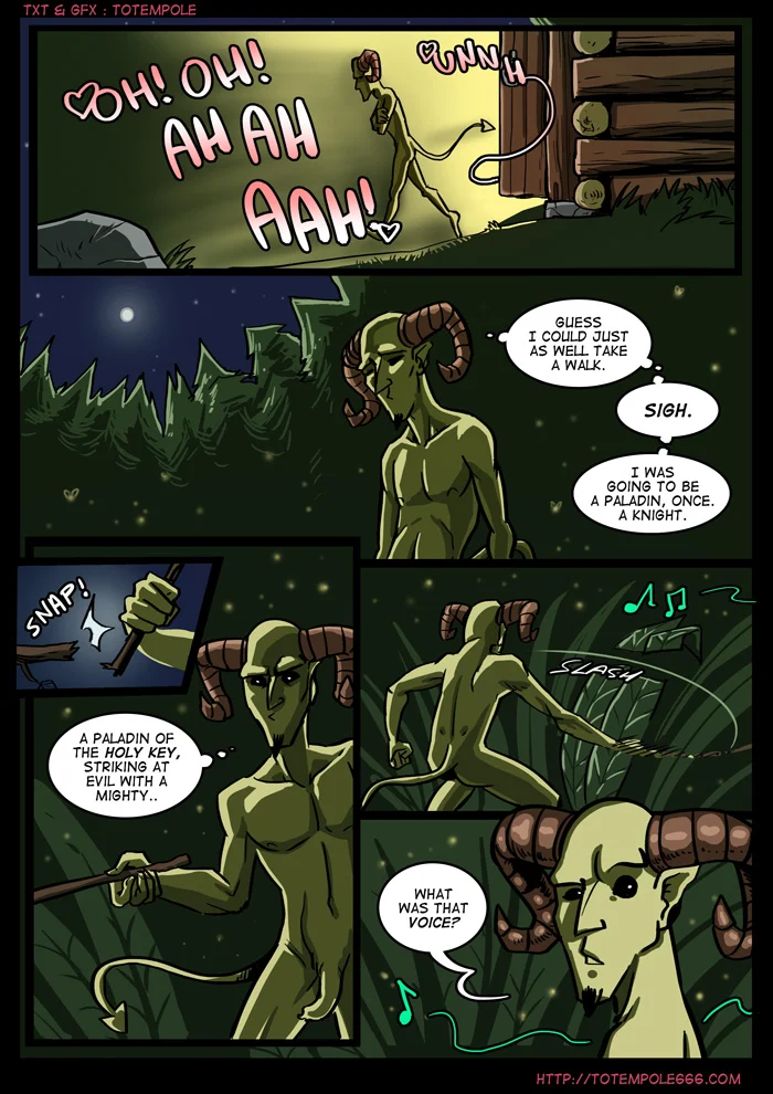 The Cummoner [Totempole] 5 . The Cummoner - Chapter 5 - Tuck's Night Out [Totempole] – page 4