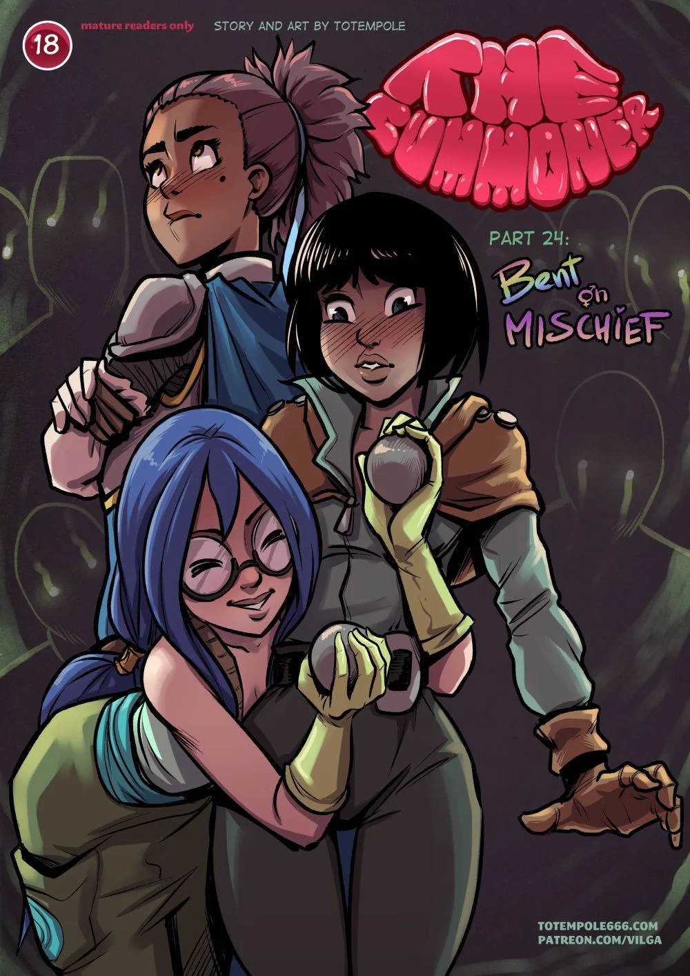 The Cummoner [Totempole] 24 . The Cummoner - Chapter 24 - Bent On Mischief [Totempole] – page 1
