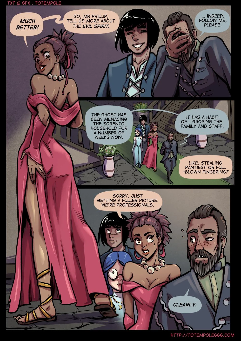The Cummoner [Totempole] 24 . The Cummoner - Chapter 24 - Bent On Mischief [Totempole] – page 16