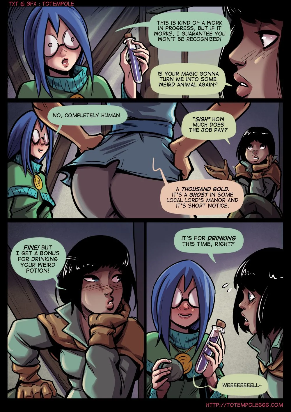 The Cummoner [Totempole] 24 . The Cummoner - Chapter 24 - Bent On Mischief [Totempole] – page 3