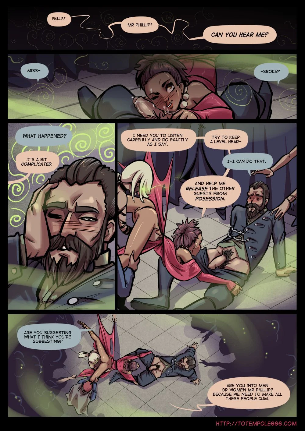 The Cummoner [Totempole] 24 . The Cummoner - Chapter 24 - Bent On Mischief [Totempole] – page 34