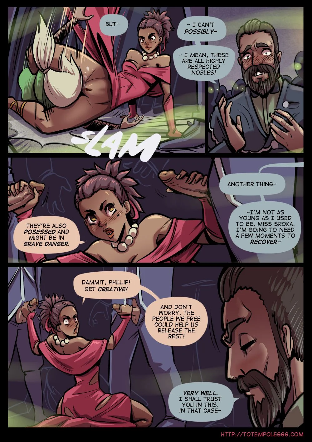 The Cummoner [Totempole] 24 . The Cummoner - Chapter 24 - Bent On Mischief [Totempole] – page 35