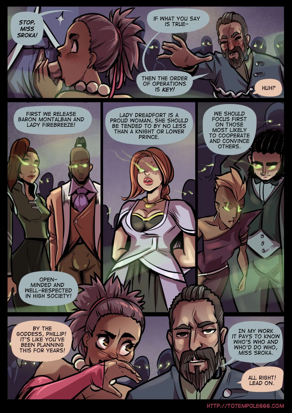 The Cummoner [Totempole] 24 . The Cummoner - Chapter 24 - Bent On Mischief [Totempole] – page 36
