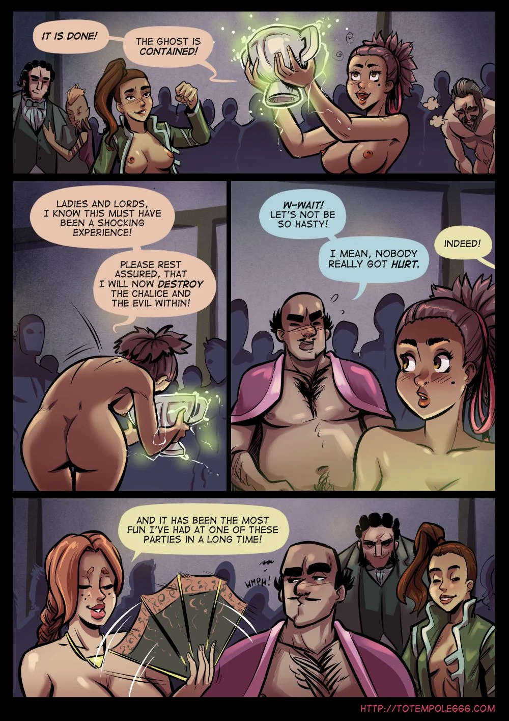 The Cummoner [Totempole] 24 . The Cummoner - Chapter 24 - Bent On Mischief [Totempole] – page 49
