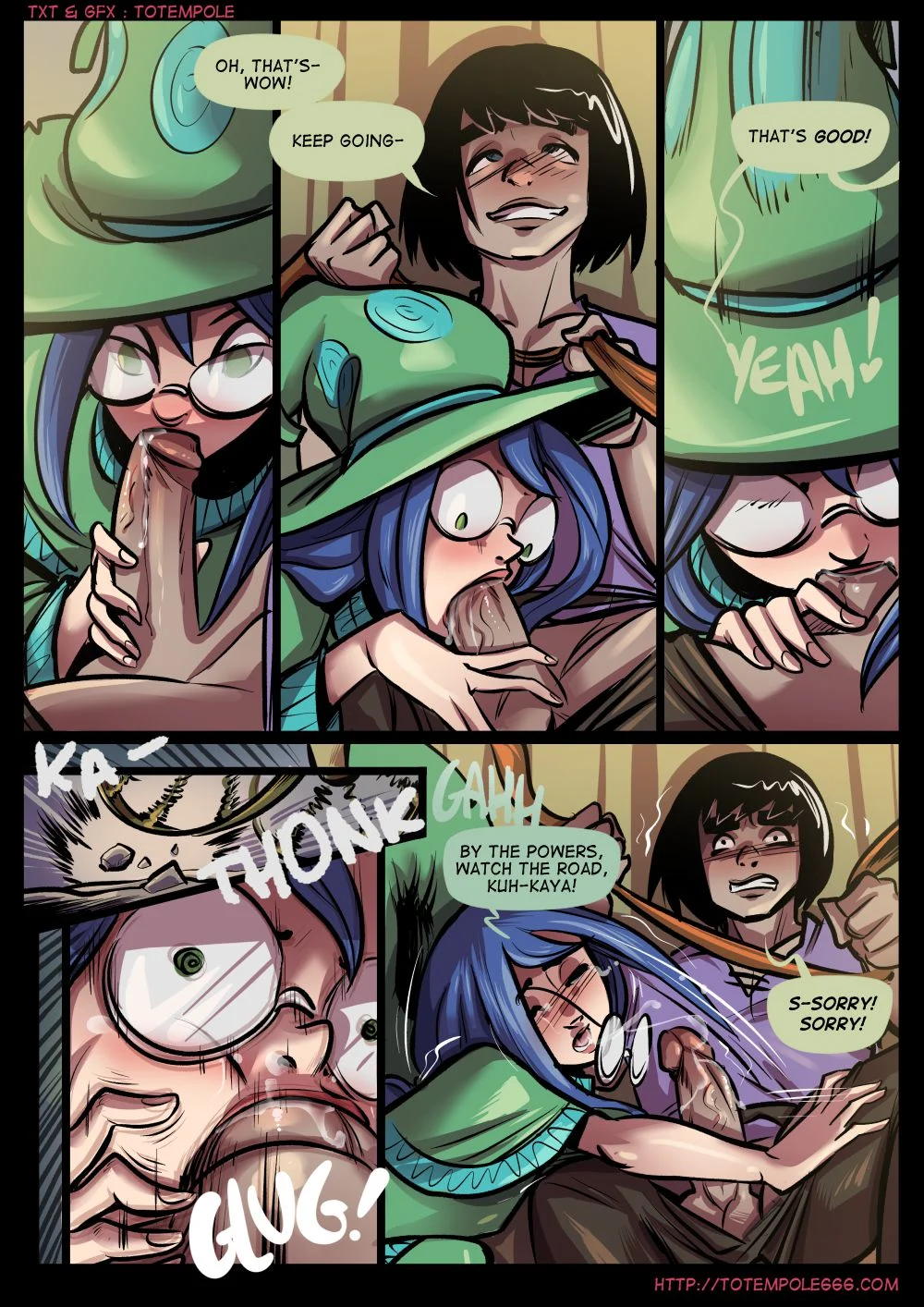 The Cummoner [Totempole] 24 . The Cummoner - Chapter 24 - Bent On Mischief [Totempole] – page 9