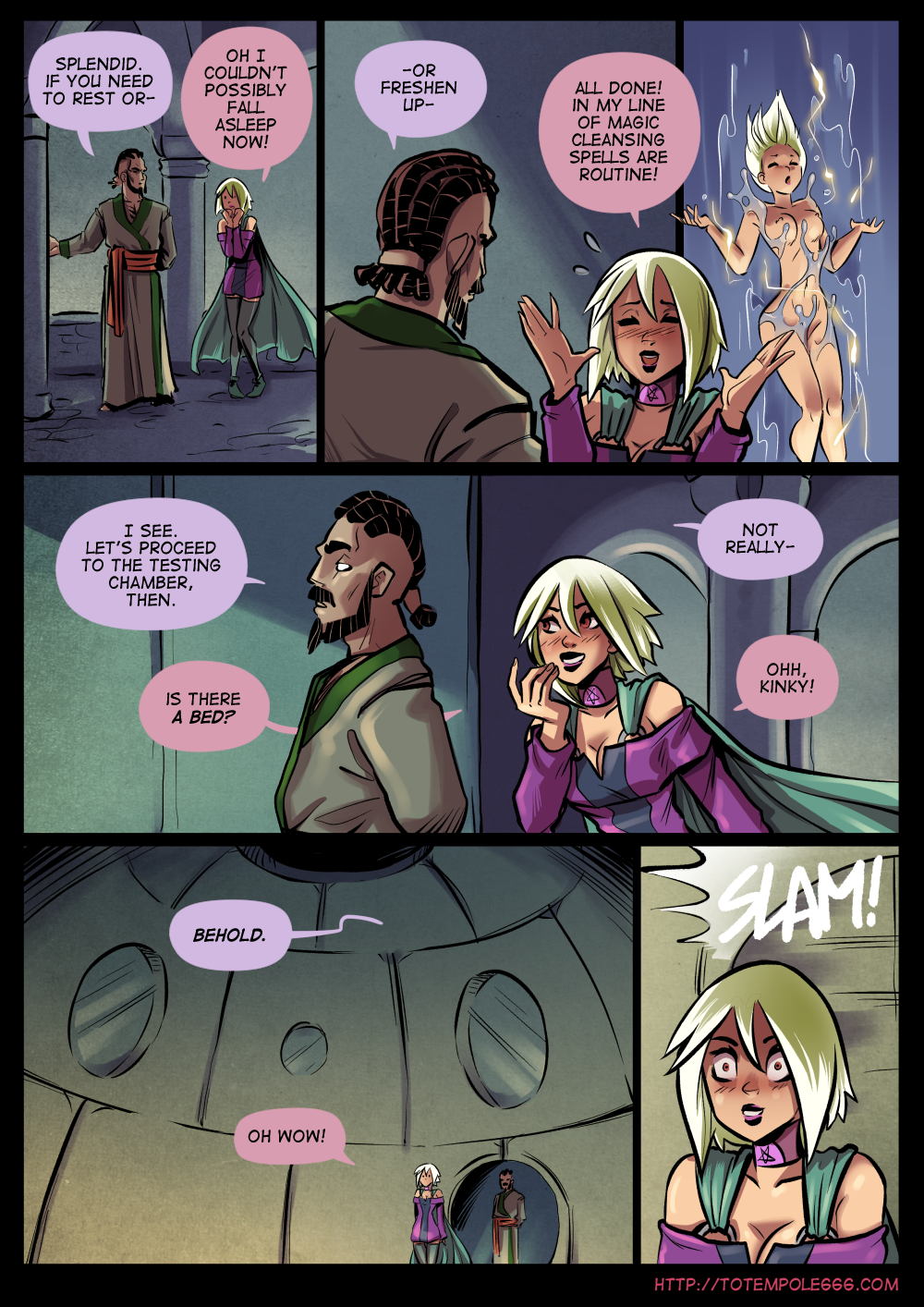 The Cummoner [Totempole] 26 . The Cummoner - Chapter 26 - Teacher's Petting [Totempole] – page 13