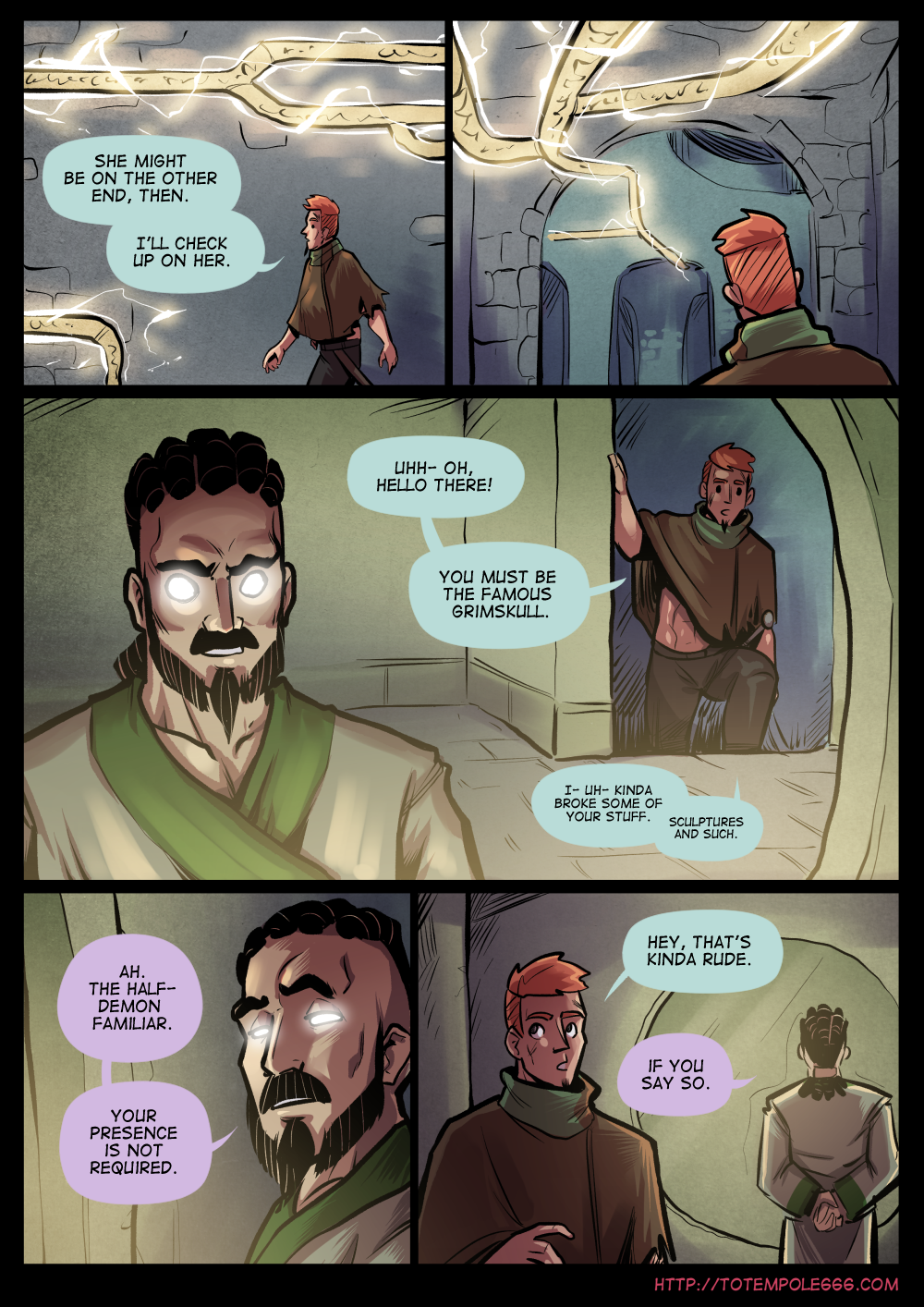 The Cummoner [Totempole] 26 . The Cummoner - Chapter 26 - Teacher's Petting [Totempole] – page 20