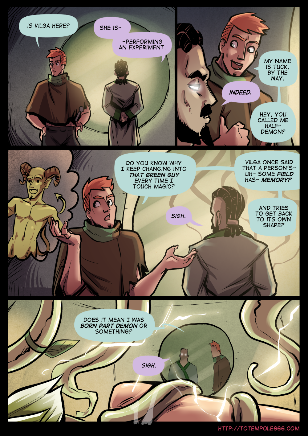 The Cummoner [Totempole] 26 . The Cummoner - Chapter 26 - Teacher's Petting [Totempole] – page 21