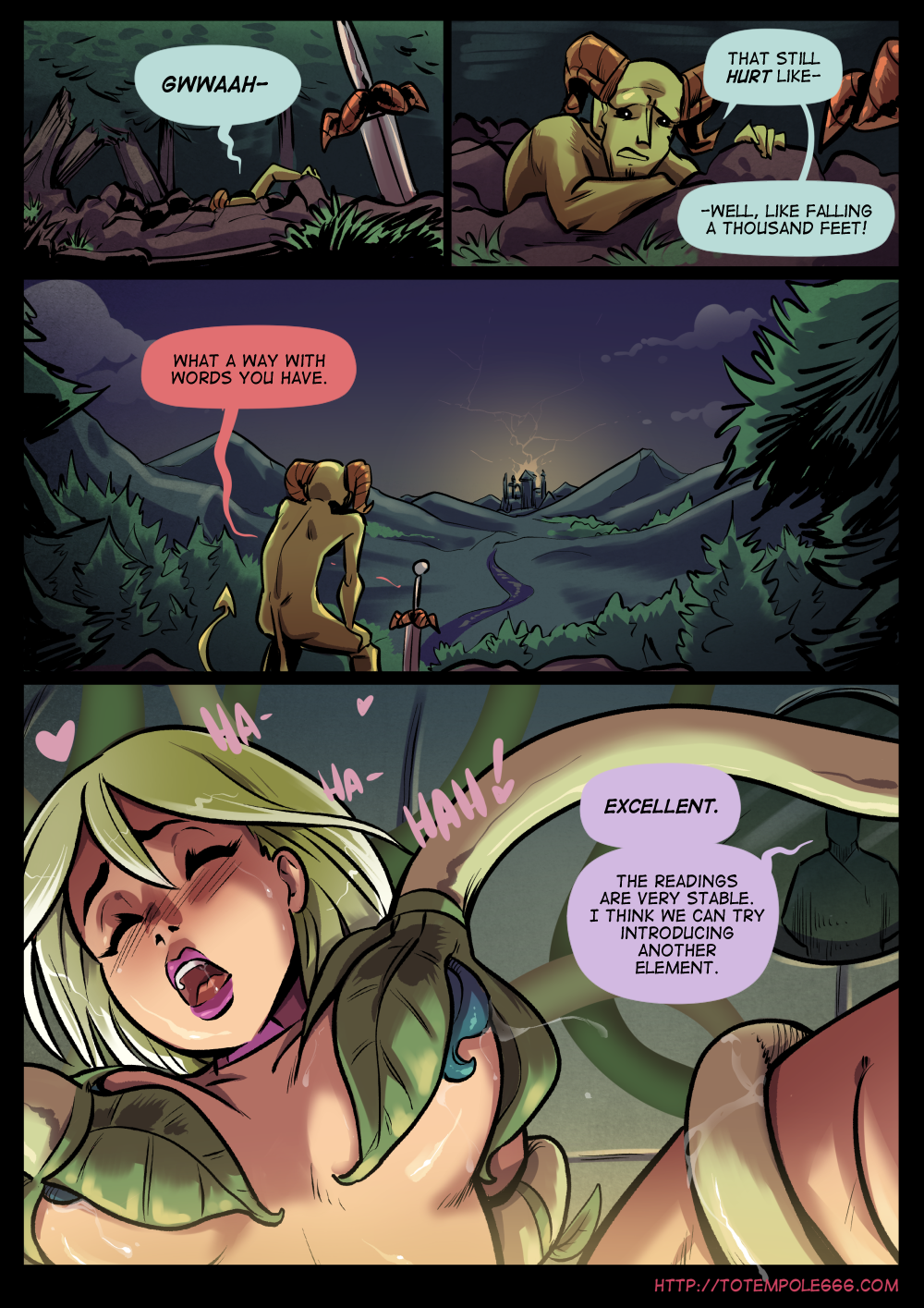 The Cummoner [Totempole] 26 . The Cummoner - Chapter 26 - Teacher's Petting [Totempole] – page 30