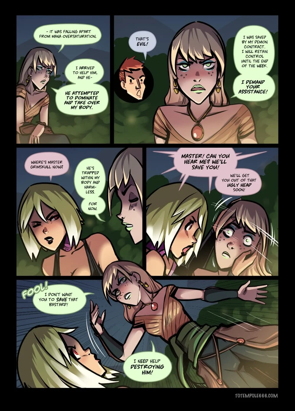 The Cummoner [Totempole] 29 . The Cummoner - Chapter 29 - Double Teamed [Totempole] – page 11