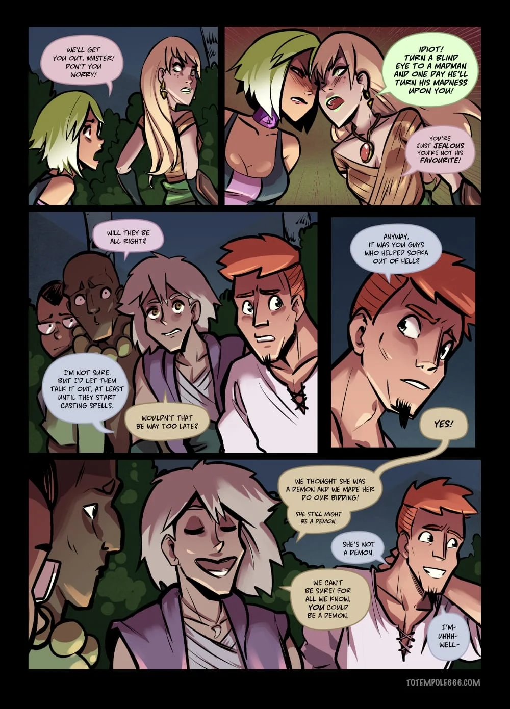 The Cummoner [Totempole] 29 . The Cummoner - Chapter 29 - Double Teamed [Totempole] – page 12