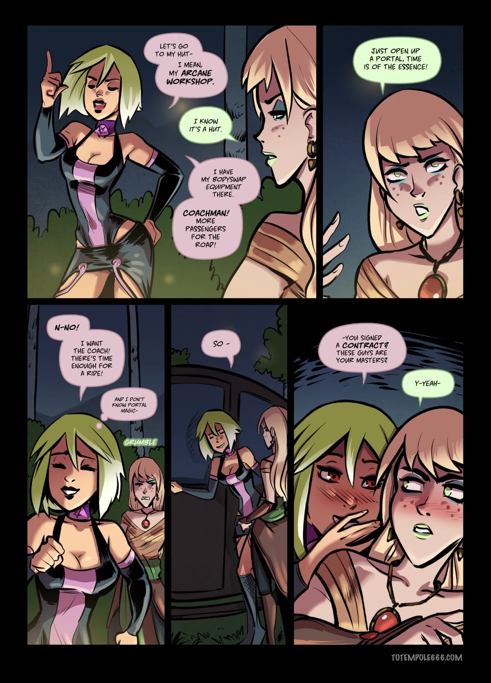 The Cummoner [Totempole] 29 . The Cummoner - Chapter 29 - Double Teamed [Totempole] – page 14