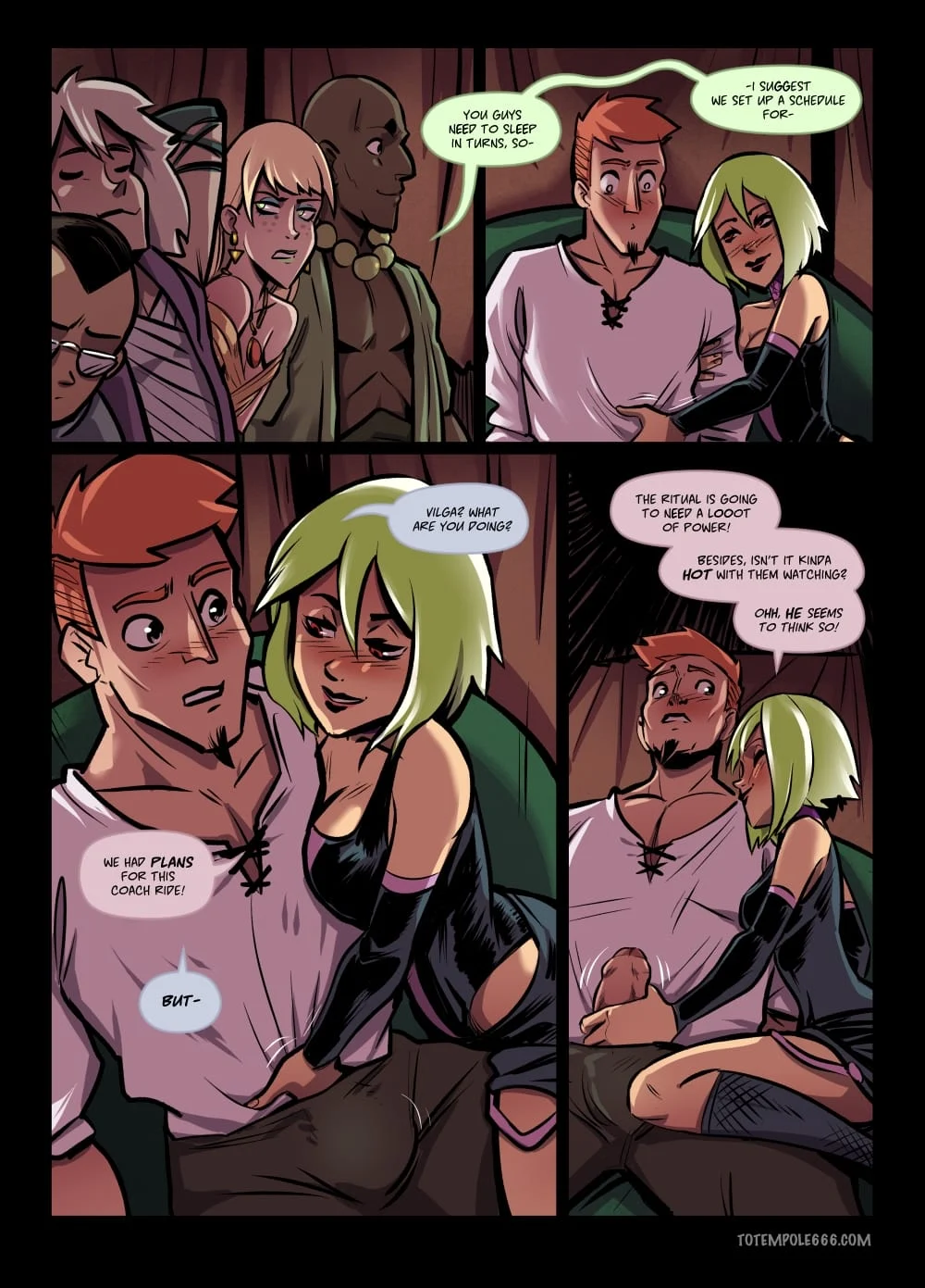 The Cummoner [Totempole] 29 . The Cummoner - Chapter 29 - Double Teamed [Totempole] – page 16