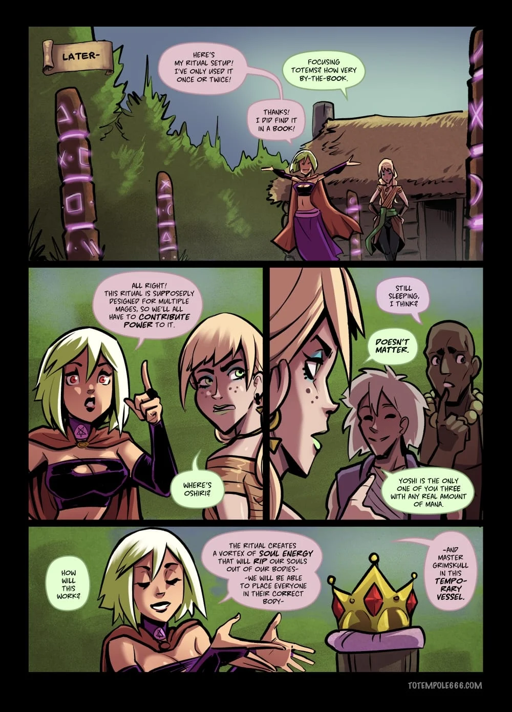 The Cummoner [Totempole] 29 . The Cummoner - Chapter 29 - Double Teamed [Totempole] – page 36