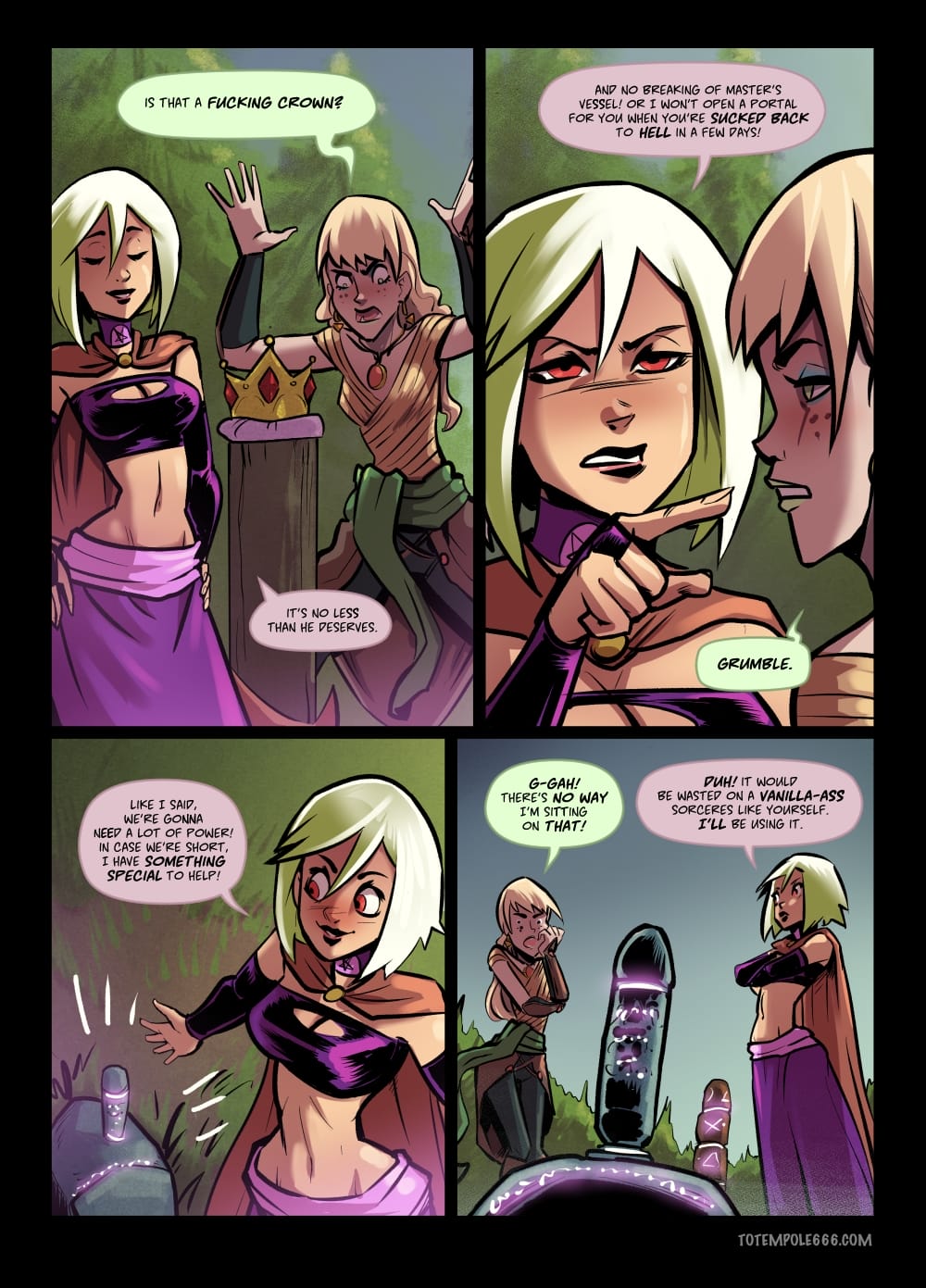 The Cummoner [Totempole] 29 . The Cummoner - Chapter 29 - Double Teamed [Totempole] – page 37