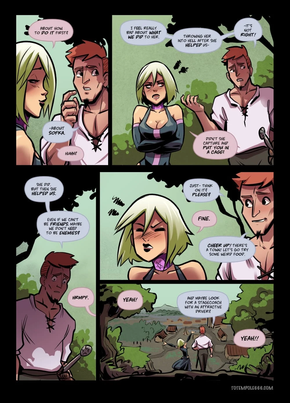 The Cummoner [Totempole] 29 . The Cummoner - Chapter 29 - Double Teamed [Totempole] – page 4