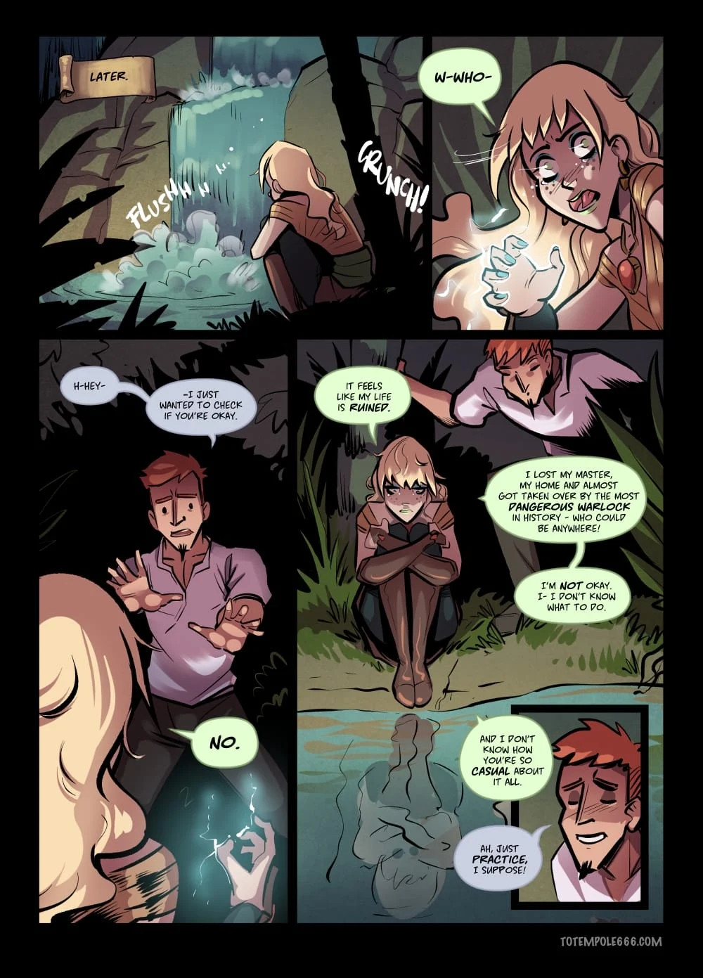 The Cummoner [Totempole] 29 . The Cummoner - Chapter 29 - Double Teamed [Totempole] – page 45