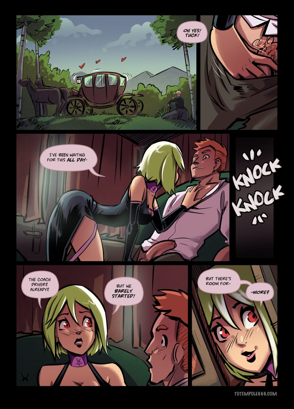 The Cummoner [Totempole] 29 . The Cummoner - Chapter 29 - Double Teamed [Totempole] – page 6