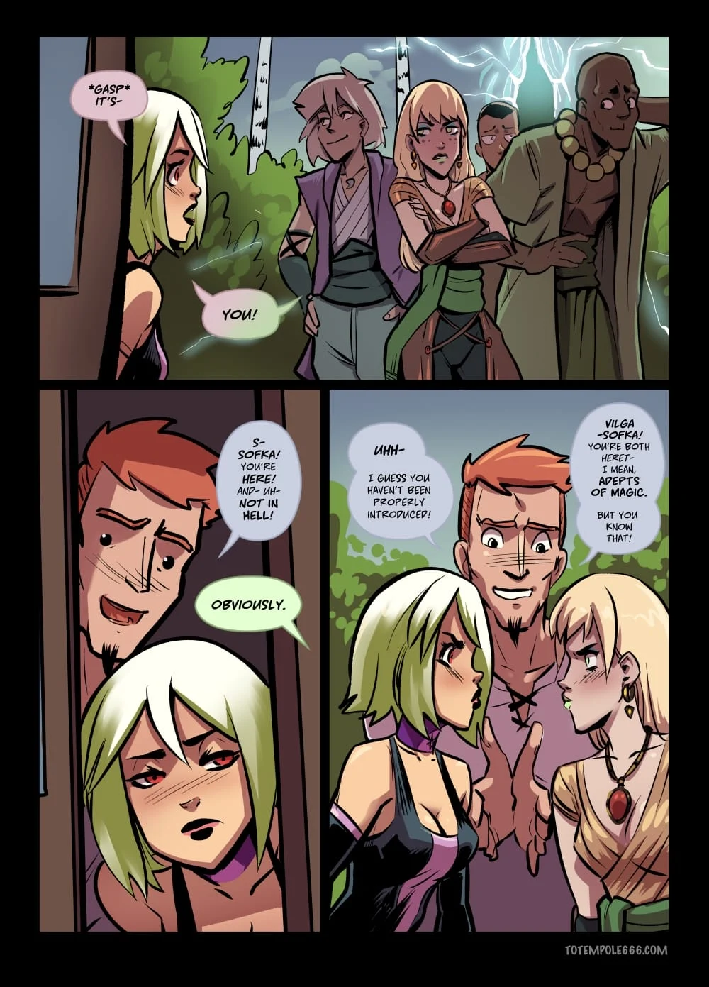 The Cummoner [Totempole] 29 . The Cummoner - Chapter 29 - Double Teamed [Totempole] – page 7