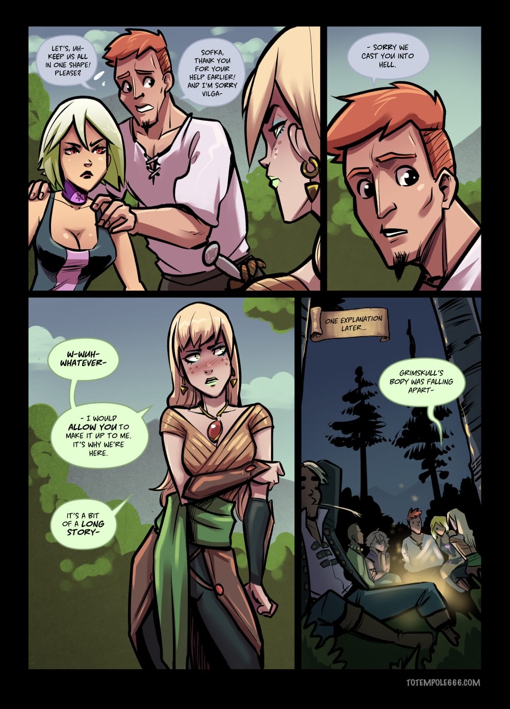 The Cummoner [Totempole] 29 . The Cummoner - Chapter 29 - Double Teamed [Totempole] – page 9