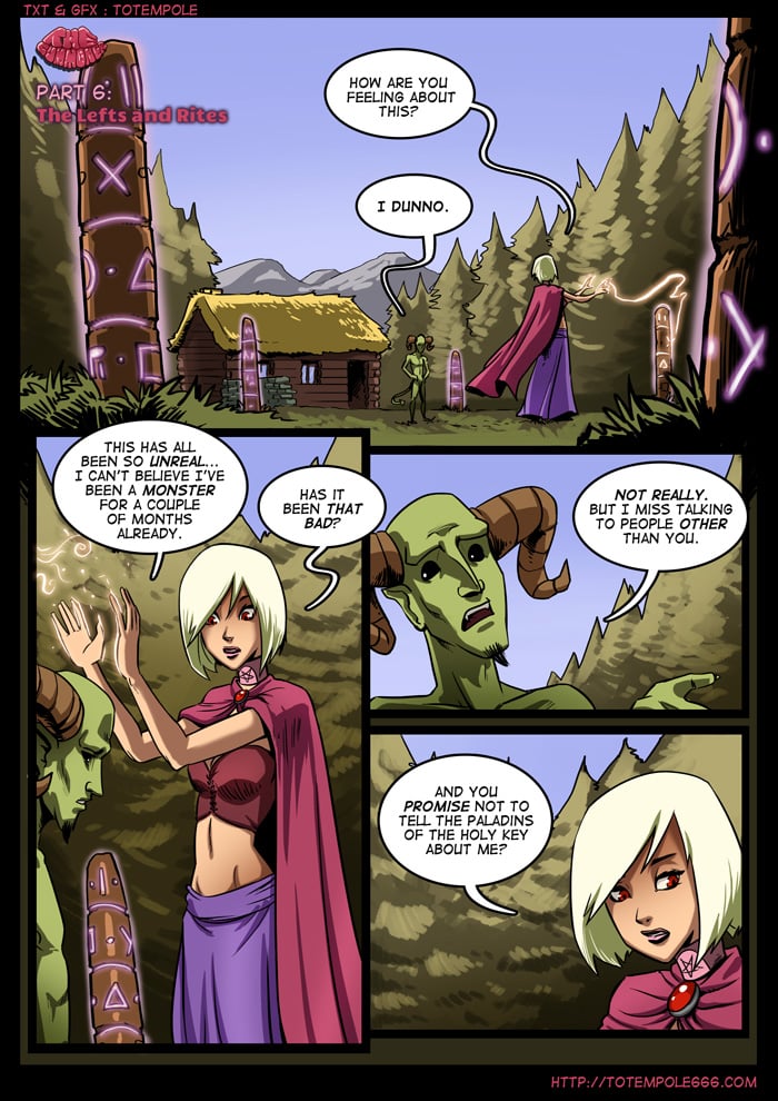 The Cummoner [Totempole] 6 . The Cummoner - Chapter 6 - The Lefts And Rites [Totempole] – page 2