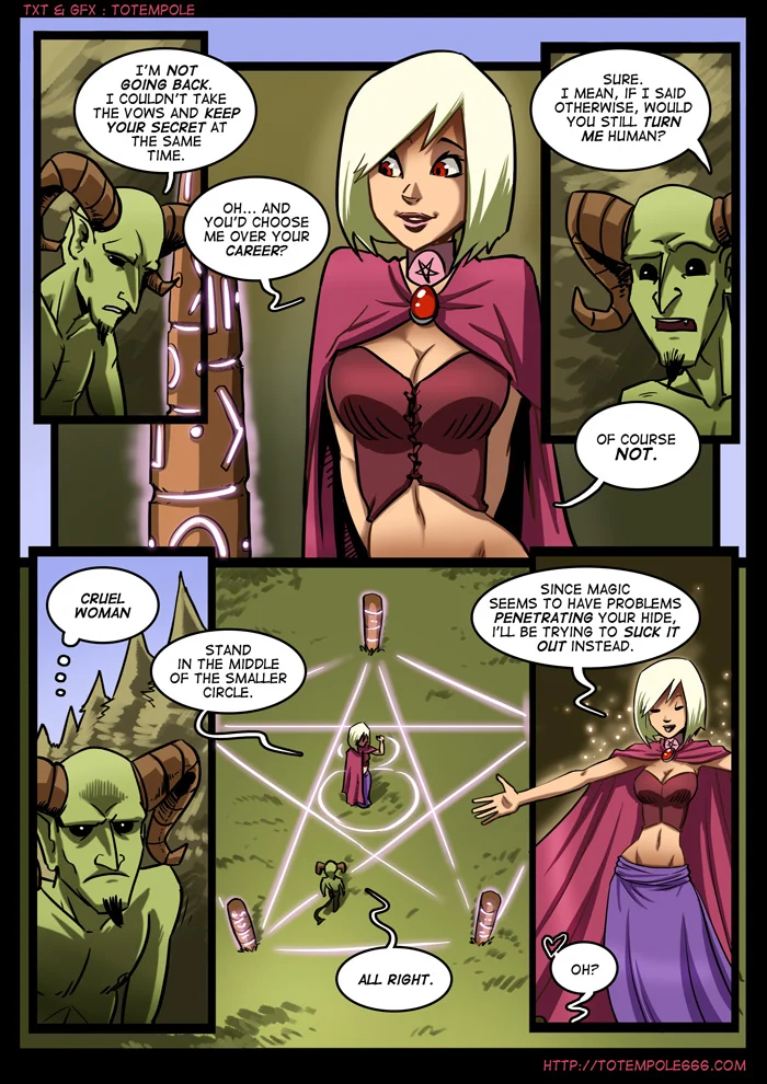 The Cummoner [Totempole] 6 . The Cummoner - Chapter 6 - The Lefts And Rites [Totempole] – page 3