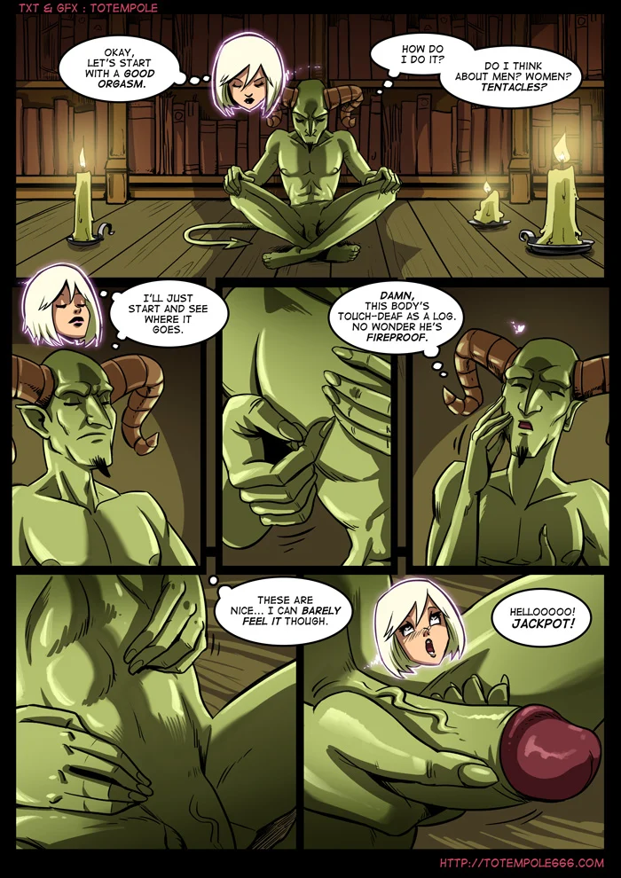 The Cummoner [Totempole] 6 . The Cummoner - Chapter 6 - The Lefts And Rites [Totempole] – page 9