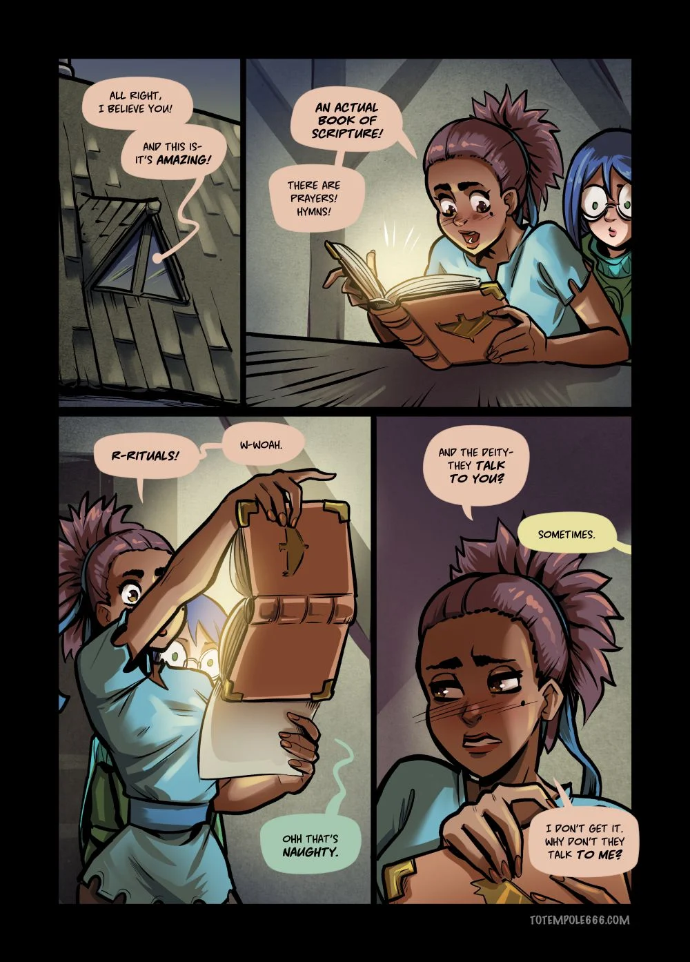The Cummoner [Totempole] 27 . The Cummoner - Chapter 27 - Thrust Communion [Totempole] – page 11