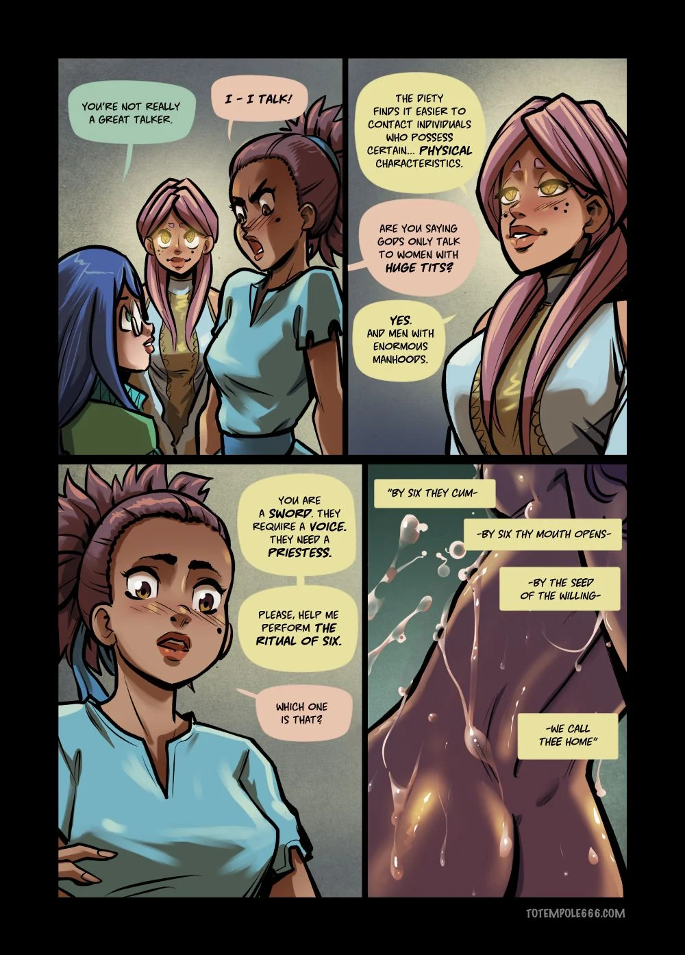 The Cummoner [Totempole] 27 . The Cummoner - Chapter 27 - Thrust Communion [Totempole] – page 12