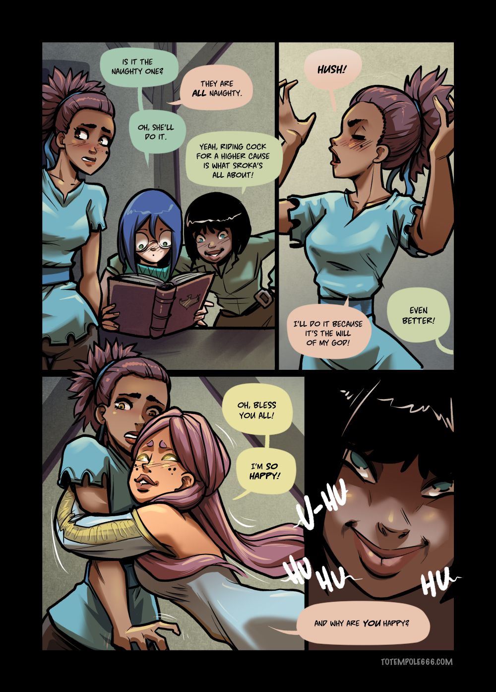 The Cummoner [Totempole] 27 . The Cummoner - Chapter 27 - Thrust Communion [Totempole] – page 13