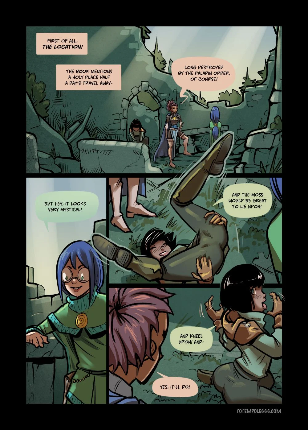 The Cummoner [Totempole] 27 . The Cummoner - Chapter 27 - Thrust Communion [Totempole] – page 15