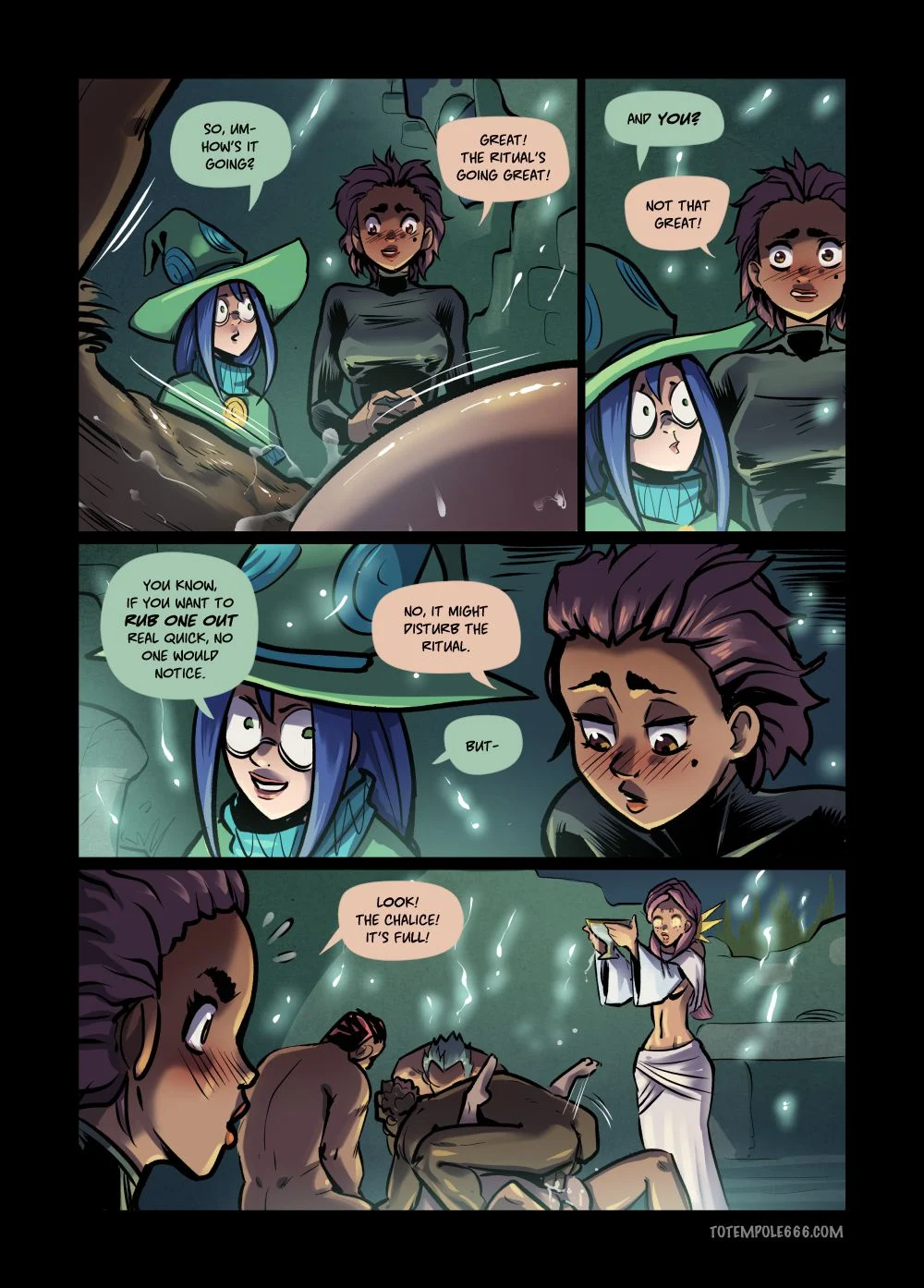 The Cummoner [Totempole] 27 . The Cummoner - Chapter 27 - Thrust Communion [Totempole] – page 36
