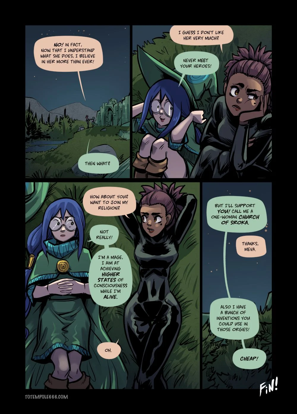 The Cummoner [Totempole] 27 . The Cummoner - Chapter 27 - Thrust Communion [Totempole] – page 49