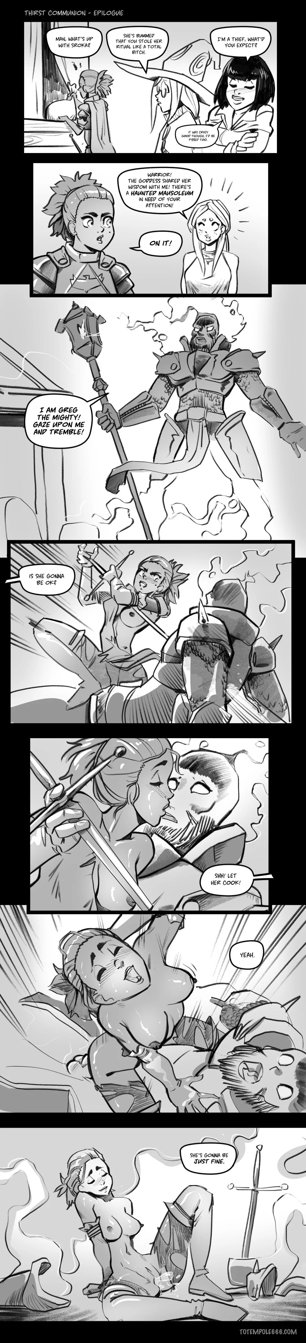 The Cummoner [Totempole] 27 . The Cummoner - Chapter 27 - Thrust Communion [Totempole] – page 50