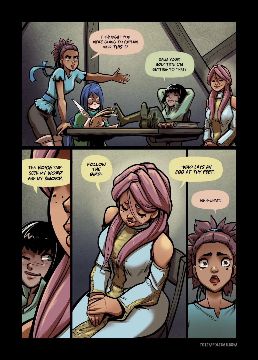 The Cummoner [Totempole] 27 . The Cummoner - Chapter 27 - Thrust Communion [Totempole] – page 8