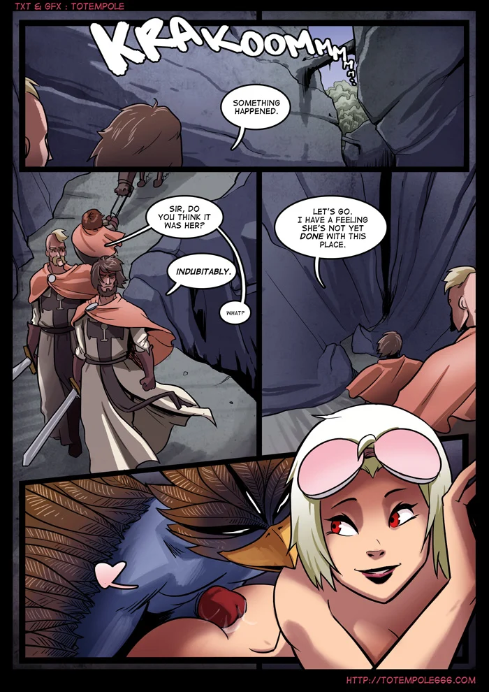 The Cummoner [Totempole] 7 . The Cummoner - Chapter 7 - Burn The Witch! [Totempole] – page 21
