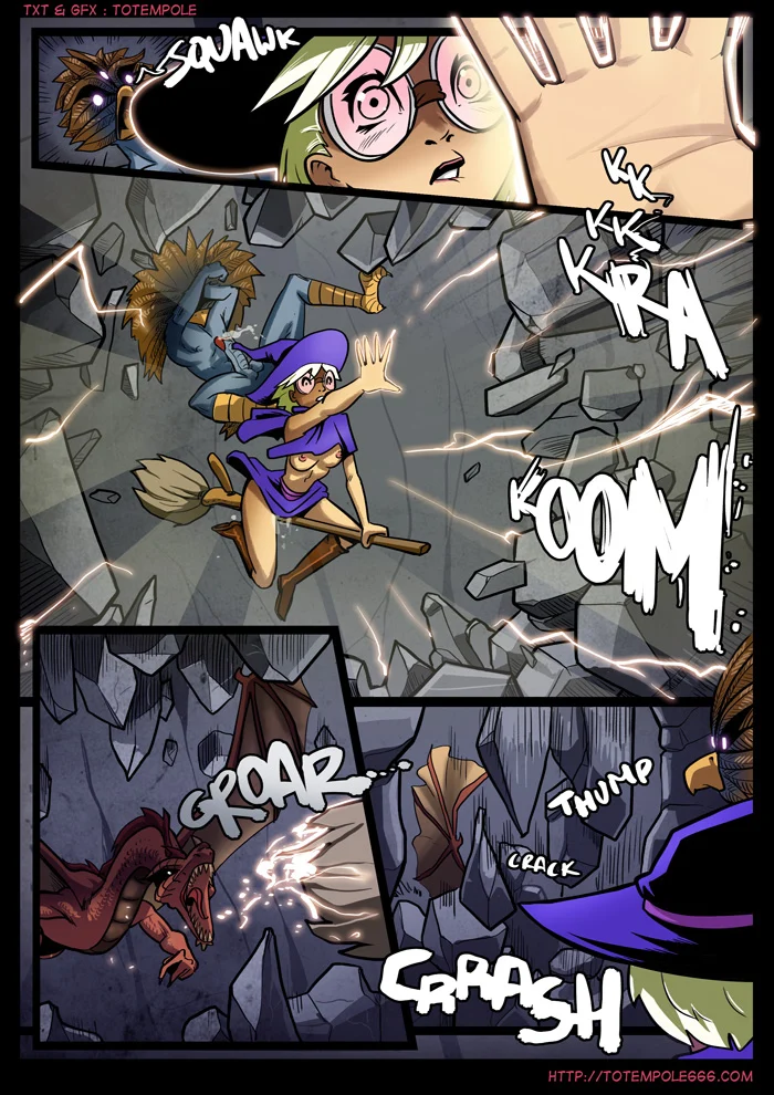 The Cummoner [Totempole] 7 . The Cummoner - Chapter 7 - Burn The Witch! [Totempole] – page 30