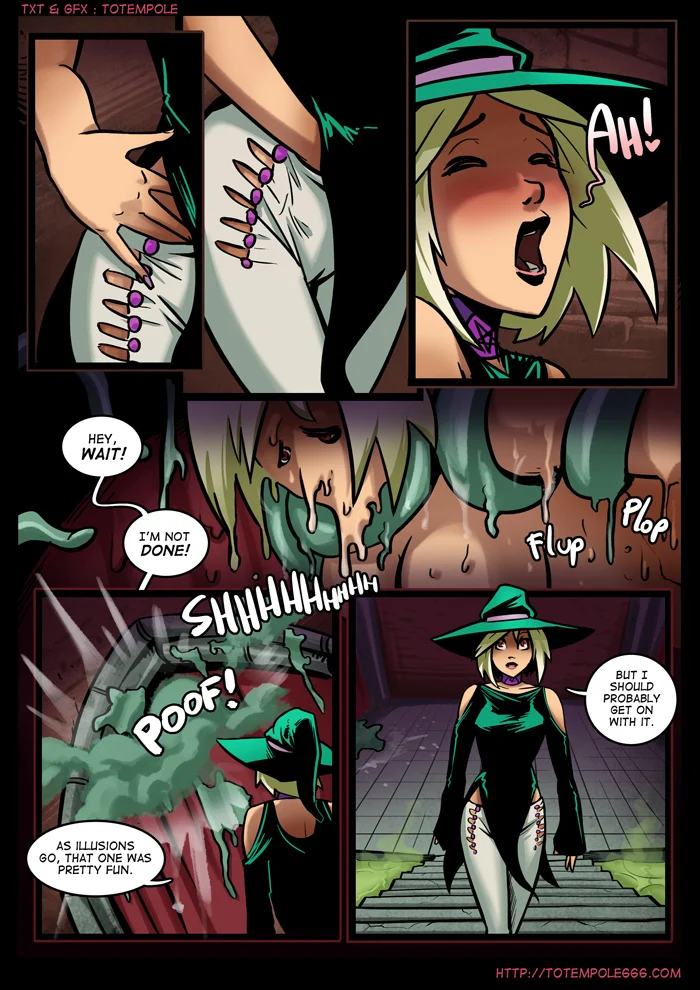 The Cummoner [Totempole] 9 . The Cummoner - Chapter 9 - Swallowing Dark [Totempole] – page 10