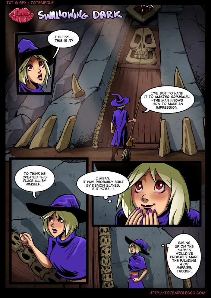 The Cummoner [Totempole] 9 . The Cummoner - Chapter 9 - Swallowing Dark [Totempole] – page 2
