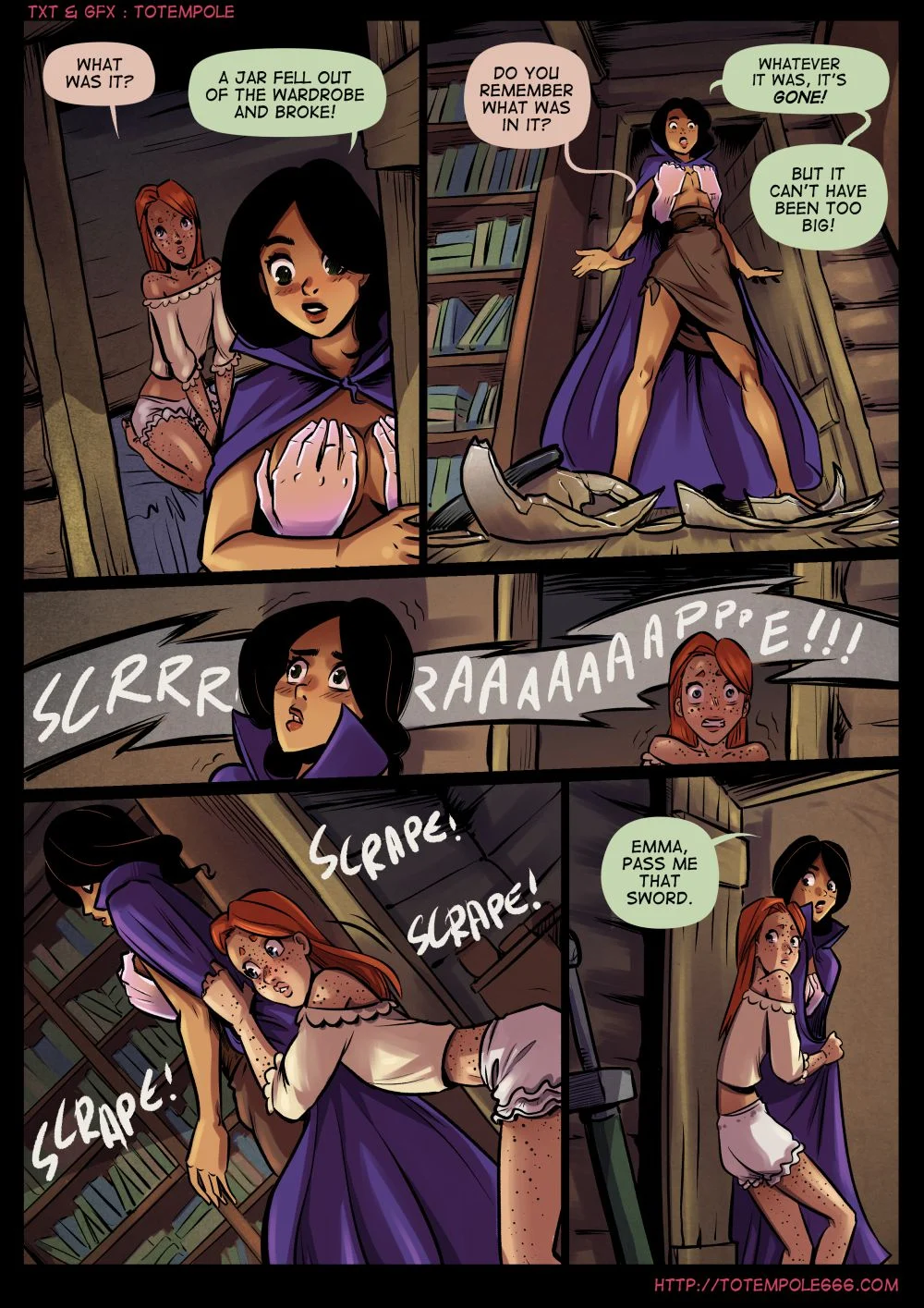 The Cummoner [Totempole] 20 . The Cummoner - Chapter 20 - Cat's Away [Totempole] – page 14