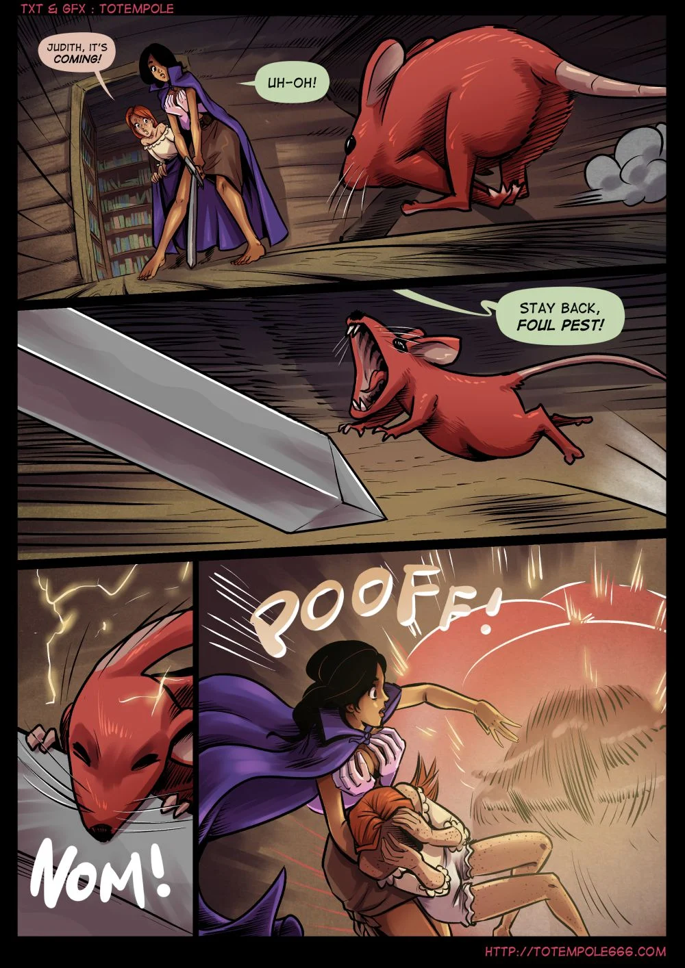 The Cummoner [Totempole] 20 . The Cummoner - Chapter 20 - Cat's Away [Totempole] – page 16
