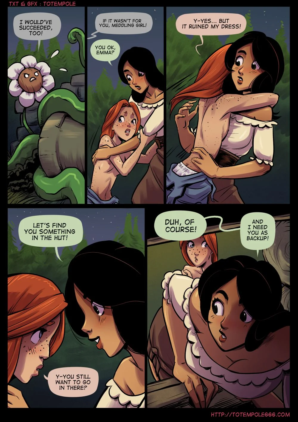 The Cummoner [Totempole] 20 . The Cummoner - Chapter 20 - Cat's Away [Totempole] – page 5