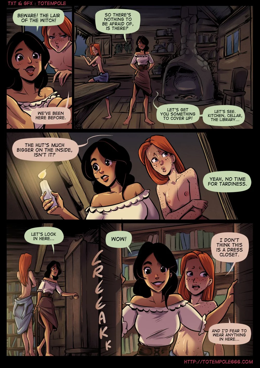 The Cummoner [Totempole] 20 . The Cummoner - Chapter 20 - Cat's Away [Totempole] – page 6