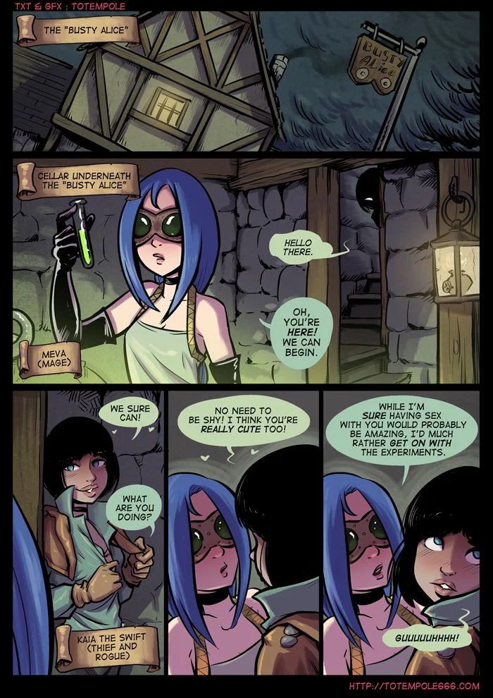 The Cummoner [Totempole] 18 . The Cummoner - Chapter 18 - Lab Brats [Totempole] – page 10