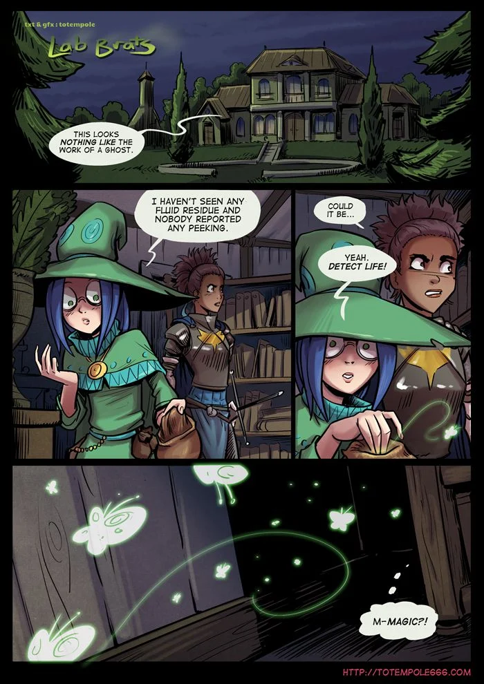 The Cummoner [Totempole] 18 . The Cummoner - Chapter 18 - Lab Brats [Totempole] – page 2