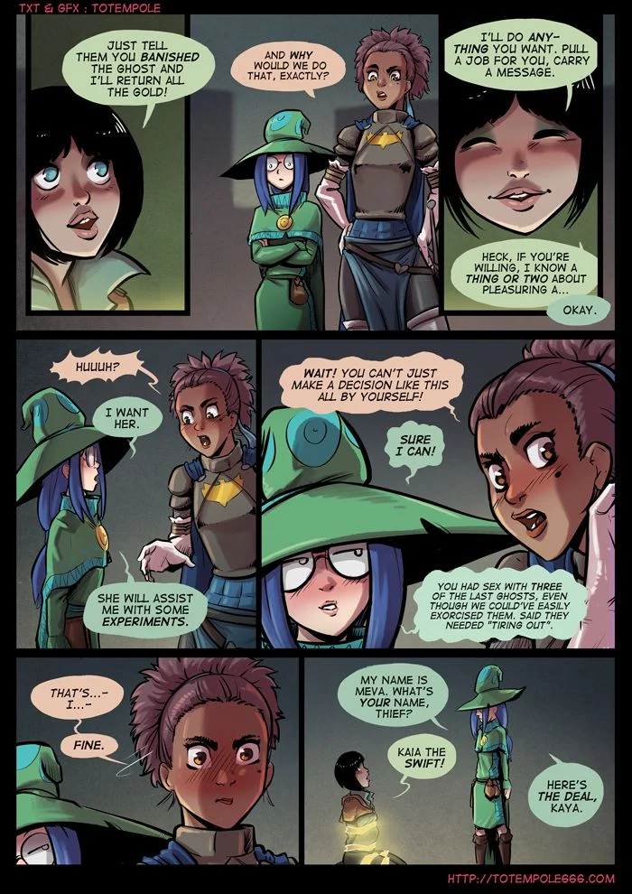 The Cummoner [Totempole] 18 . The Cummoner - Chapter 18 - Lab Brats [Totempole] – page 7