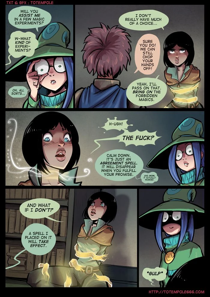 The Cummoner [Totempole] 18 . The Cummoner - Chapter 18 - Lab Brats [Totempole] – page 8