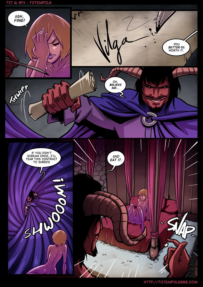 The Cummoner [Totempole] 11 . The Cummoner - Chapter 11 - Wetwork [Totempole] – page 16