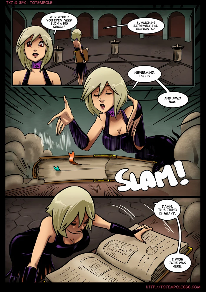 The Cummoner [Totempole] 11 . The Cummoner - Chapter 11 - Wetwork [Totempole] – page 4